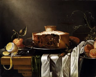 Still life with pâté